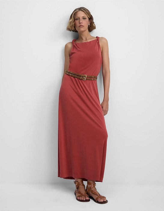 VESTIDO MALHA DETALHE TORCIDO