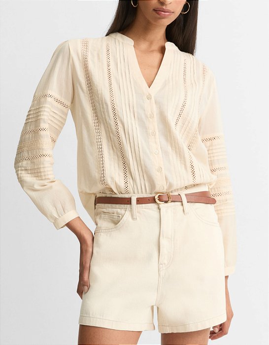 SHORTS NATURAL CINTURA MÉDIA