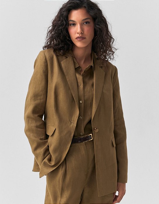 BLAZER LINHO ALFAIATADO