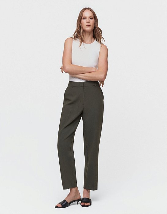 CALÇA BRASÍLIA SLIM VERDE MUSGO