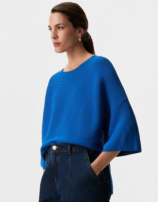 BLUSA TRICOT AMPLA