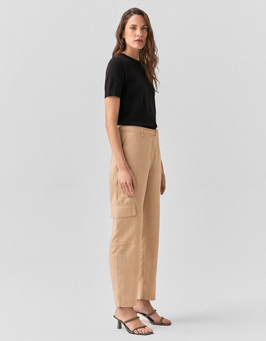CALÇA SLIM CARGO CINTO