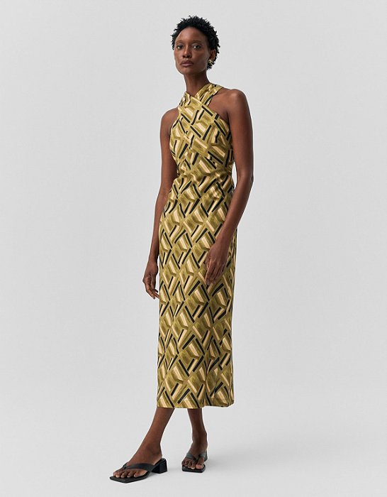 VESTIDO GRÁFICO OLIVA