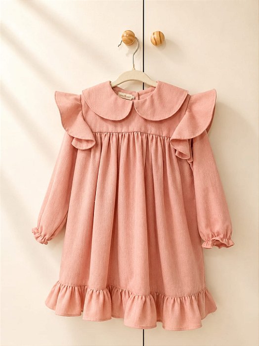 Vestido Hortênsia Manga Longa