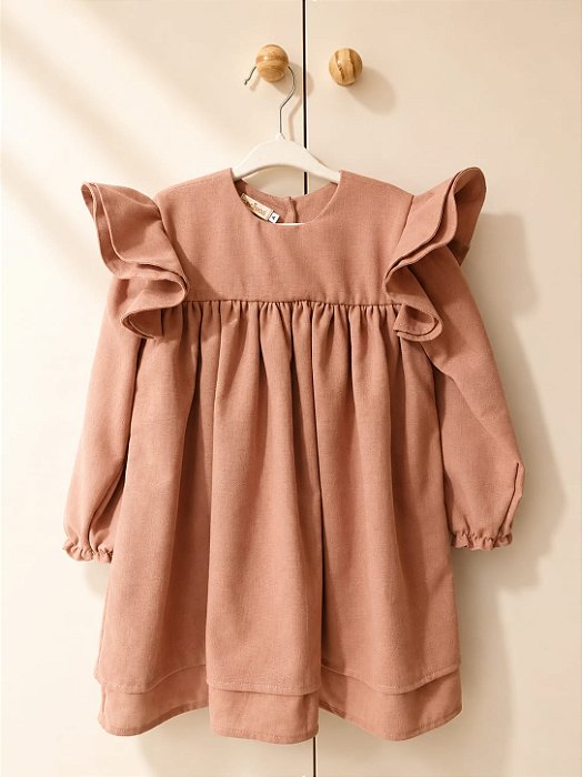 Vestido Astromélia Manga Longa