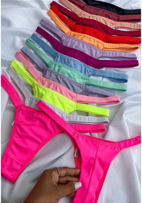 Calcinha Bikini Fio Duplo