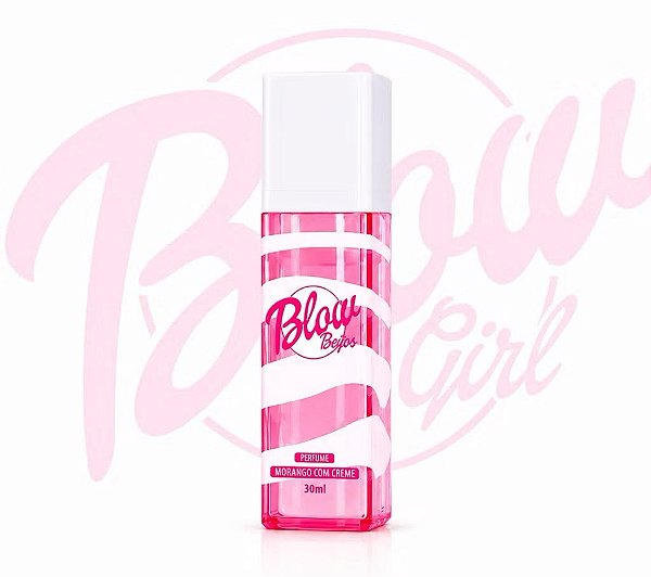 Perfume Feminino Morango Doce Blow Girl 30ml Alta Fixação
