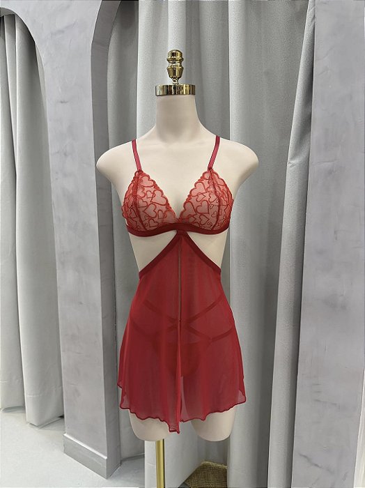 Camisola Insaciável Vermelho Coração
