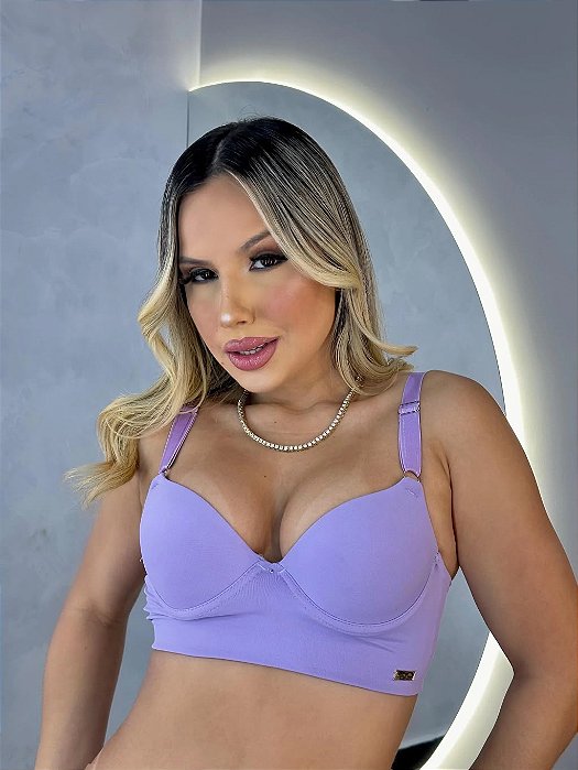 Sutiã Reforçado Lilás