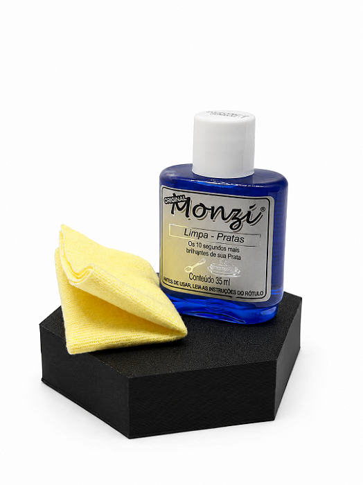 Limpa Pratas 35ml com Flanela