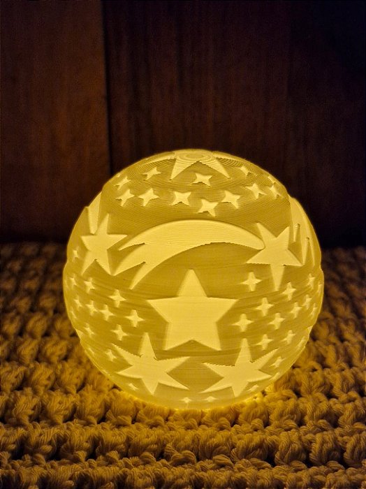 Porta-Velas Bola de Natal