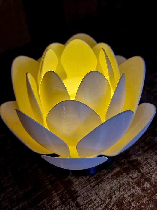 Porta-Velas Flor de Lótus