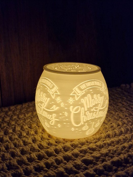 Porta-Velas Merry Christmas
