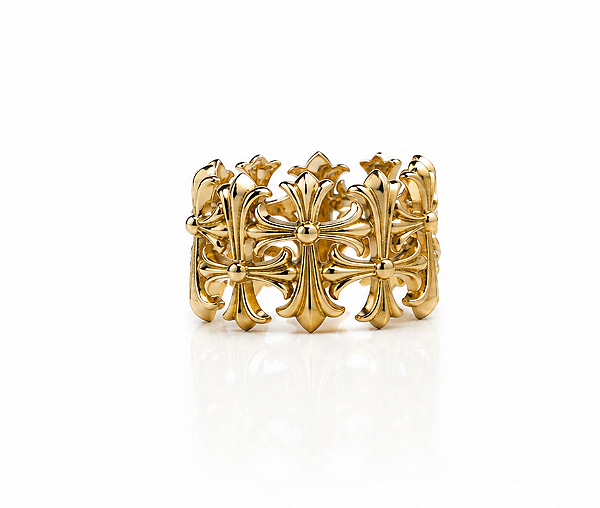 Anel Cross em Ouro 18k