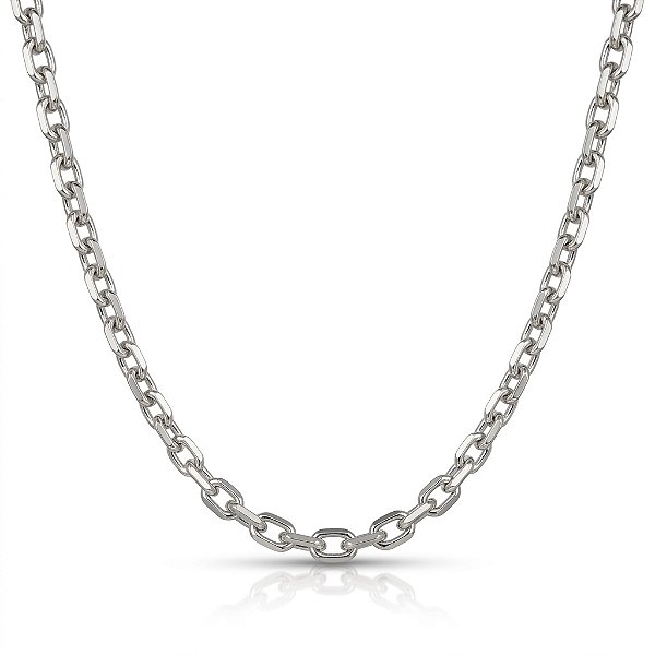 Corrente Cartier Masculina em Prata 925 60cm