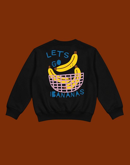 Moletom Básico - Bananas