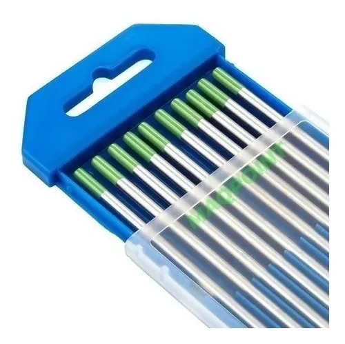 Eletrodo Tungstênio Puro Verde 3.2x150mm 10un