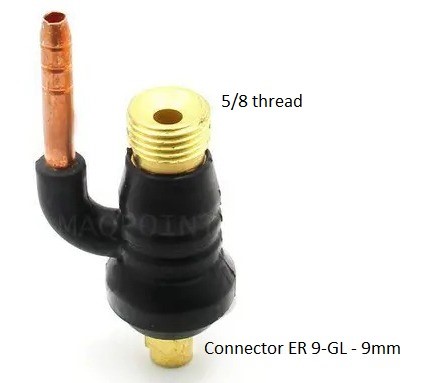 ADAPTADOR M16X1.5 9MM GAS ROSCA INTERNA