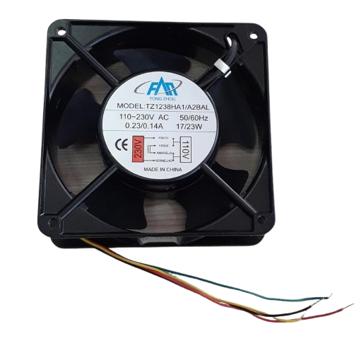 VENTILADOR 120X120X38MM 110/220V C/ROLAMENTO