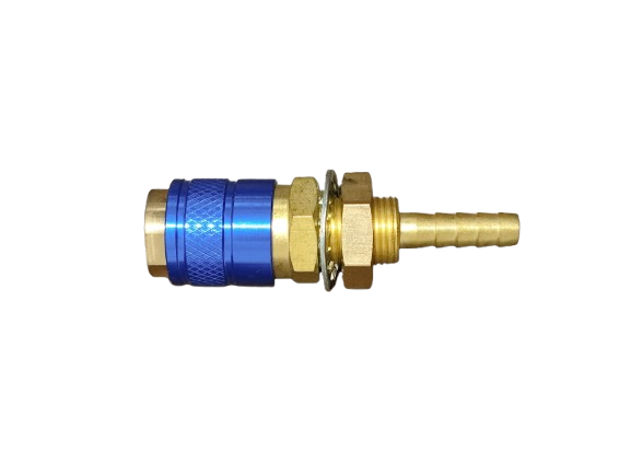 ENGATE RAPIDO FEMEA AZUL 6MM P/ UNI. DE REFRIGERAÇÃO