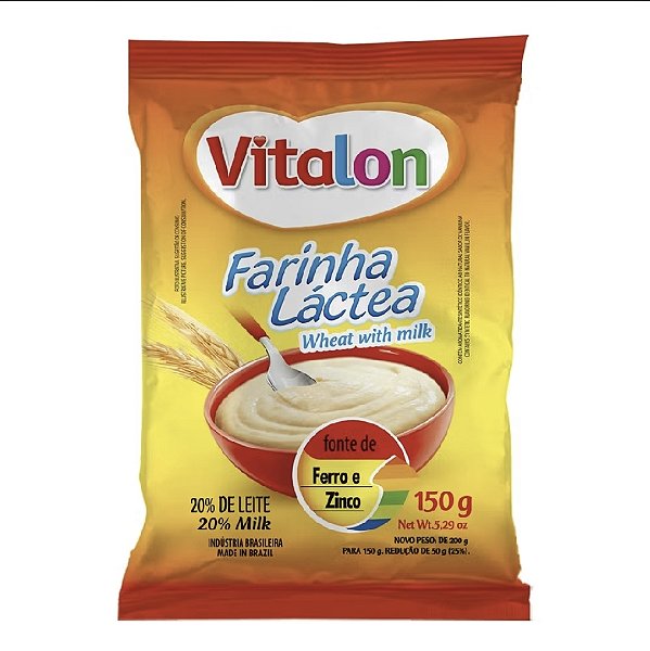Farinha Láctea Vitalon 150g - Unidade