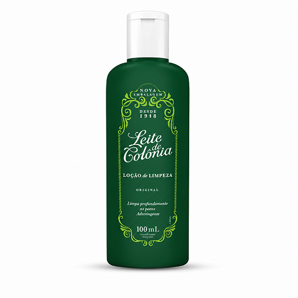 Leite de Colônia Original 100ml Higiene da Pele Loção