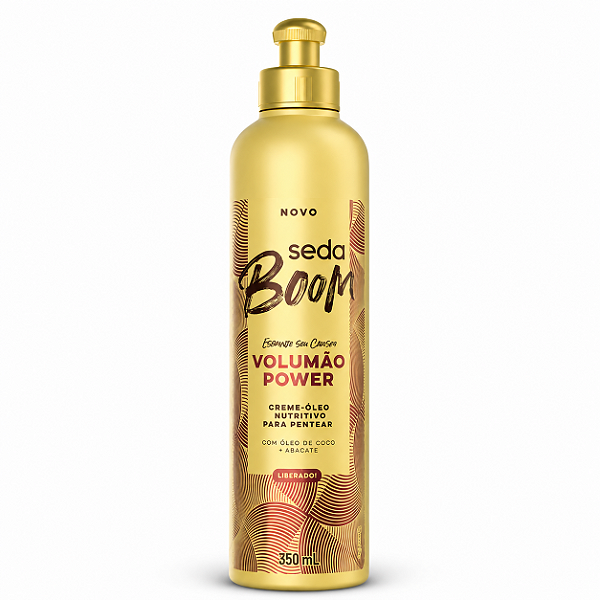 Creme para Pentear Seda Boom Volumão 350ml
