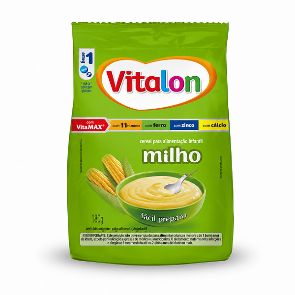 Cereal Infantil Vitalon Milho 180g