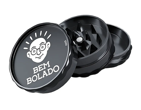 Dichavador Bem Bolado Policarbonato 4cm Com 3 Partes
