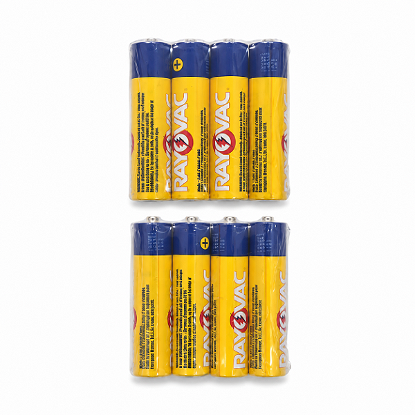 Pilha AAA Rayovac As Amarelinhas 8 Unidades 1,5V