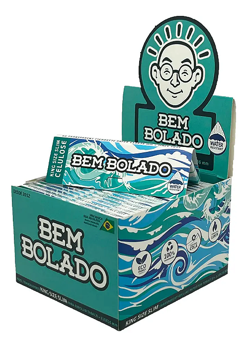 Caixa Seda Celulose Bem Bolado King Size Slim C/40