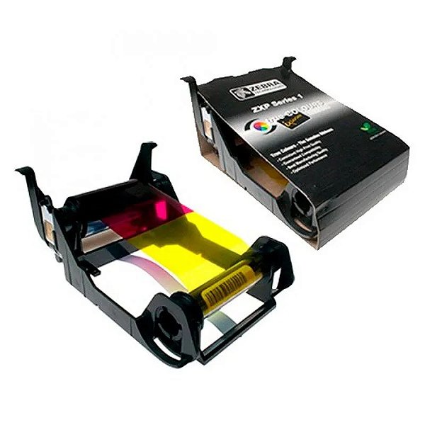Ribbon Color (YMCKO) 800011-140 P/ ZXP1 C/ 100 Impressões