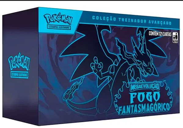 Etb Fogo Fantasmagorico Coleçao Treinador Avançado Pokemon