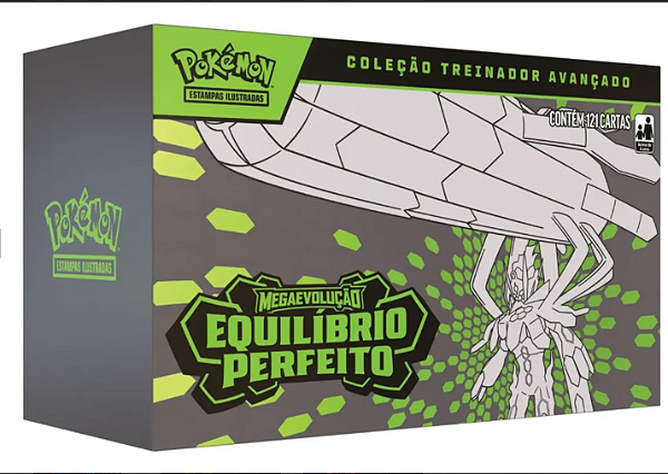 Pokémon TCG Box Treinador Avançado Equilíbrio Perfeito Copag