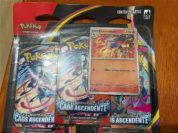 Blister Triplo Caos Ascendente Charmeleon Pokémon