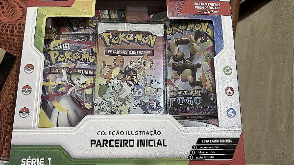 Cartas Pokémon Parceiro Inicial Série 1