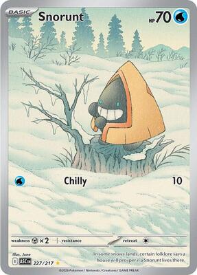 Snorunt 227/217 - Ascended Heroes - NM