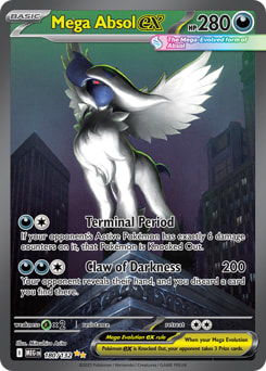 Mega Absol ex 180/132 - Megaevolução - NM