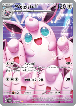 Wigglytuff 105/094 - Fogo Fantasmagórico - NM