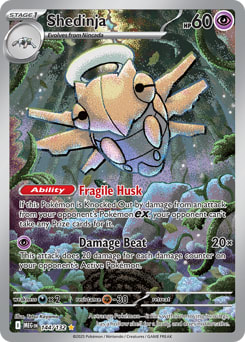 Shedinja 144/132 - Megaevolução - NM