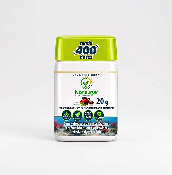 NonSugar Adoçante Dietético em Pó 20g