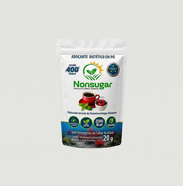Refil NonSugar Stand Up Pouch 20g