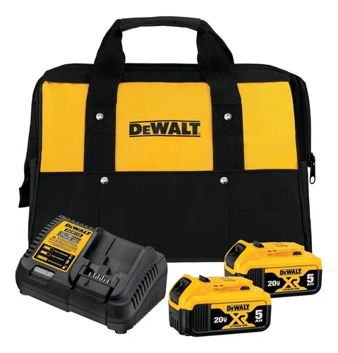 KIT 2 BATERIAS 5AH 20V C/CARREGAD+BOLSA DCB205C2K-BR