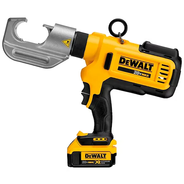 CRIMPADOR DE CABOS 12 TONELADAS 20V MAX* LI-ION 2 BATERIAS 4AH E CARREGADOR BIVOLT DCE300M2