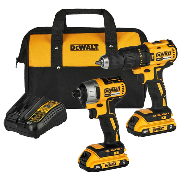 COMBO KIT DCD7781+DCF787 1 20V+SOFTBAG -  DCK276D2 -  DEWALT