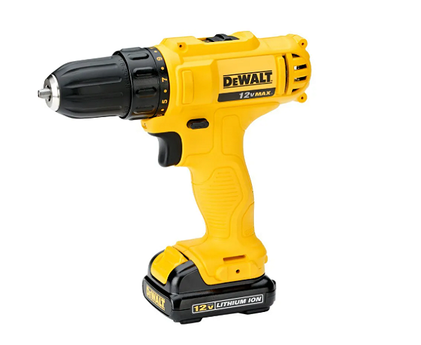 PARAFUSADEIRA/FURADEIRA .3/8" 10MM. BAT.LITIO BIVOL -  DCD700C2BR -  DEWALT