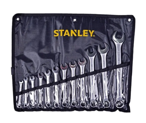 JOGO 12 PEÇAS DE CHAVES COMBINADAS (6-22MM) - STANLEY - STMT80932-840