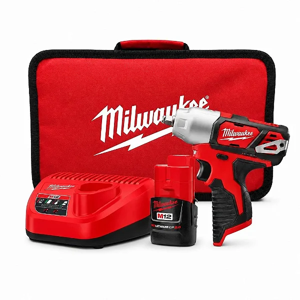 CHAVE DE IMPACTO B 3/8" - 12V -  2463-159N -  MILWAUKEE