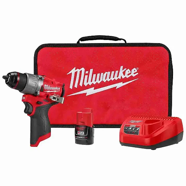 PARAFUSADEIRA FURADEIRA IMPACTO. 1/2" - 12V FUEL -  3404-159N -  MILWAUKEE