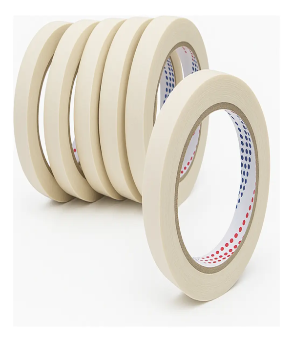 FITA ADESIVA CREPE 12MMX50M - 202 -TECTAPE